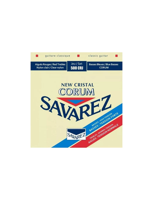 Savarez guitar string set packaging on a white background