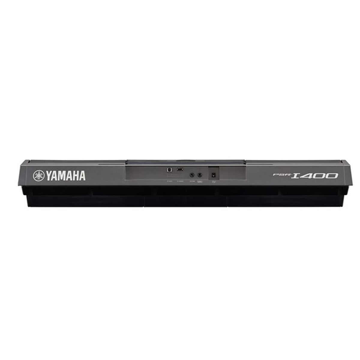 Yamaha PSR-I400 portable keyboard rear connection panel view