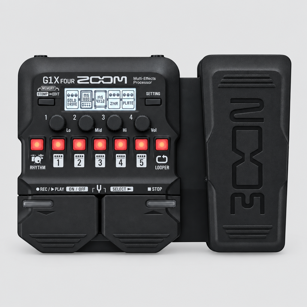 واجهة Zoom G1X FOUR